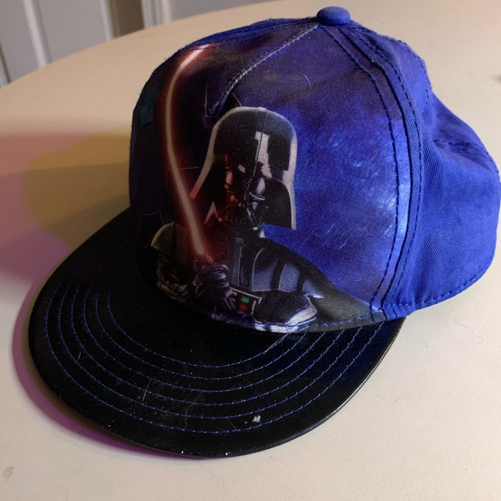 Disney Star Wars Dartg Vader SnapBack One Size Fits All Youth Baseball Cap